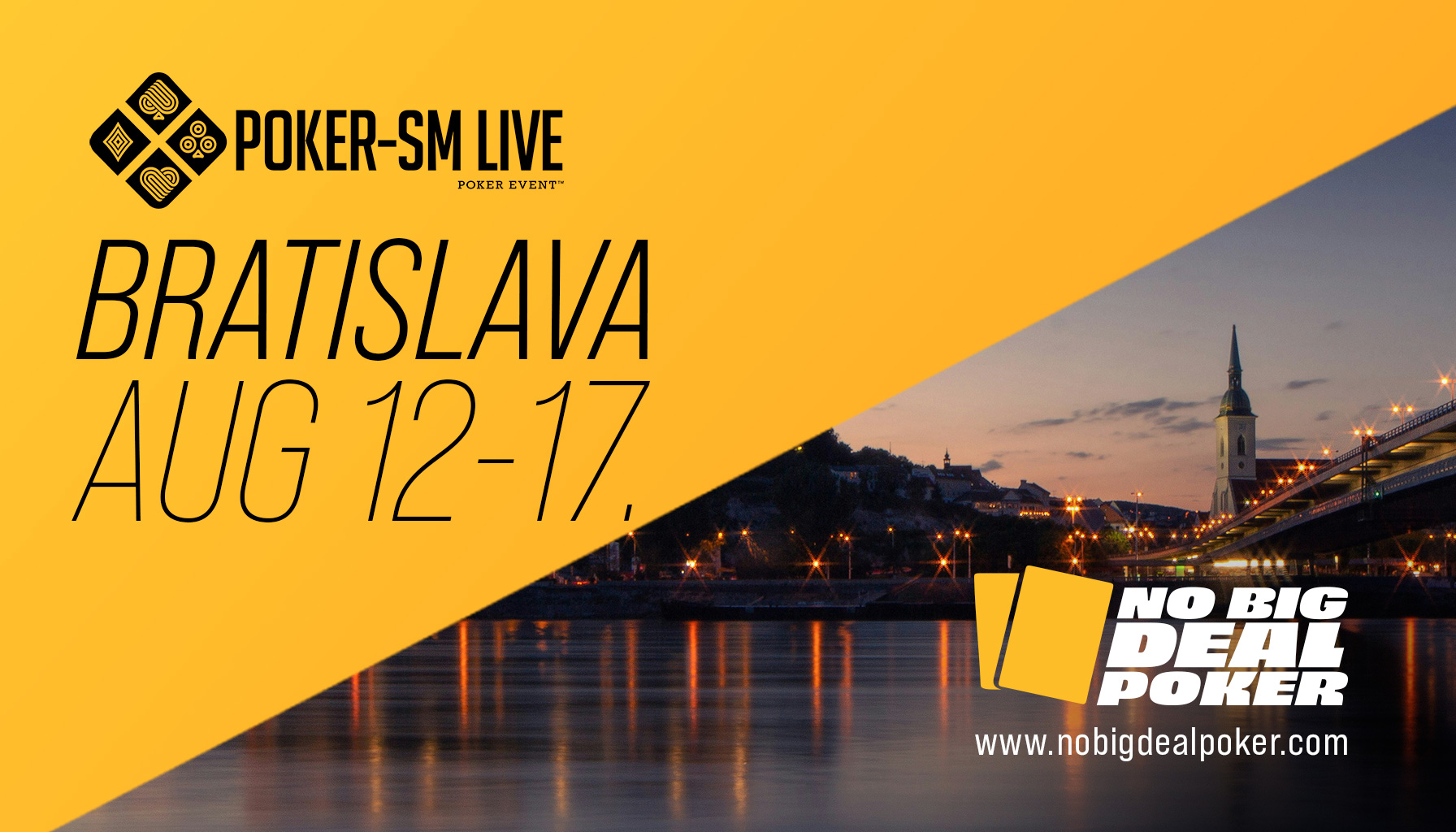 You are currently viewing Win your unique package to Poker-SM Live in Bratislava worth €1600!