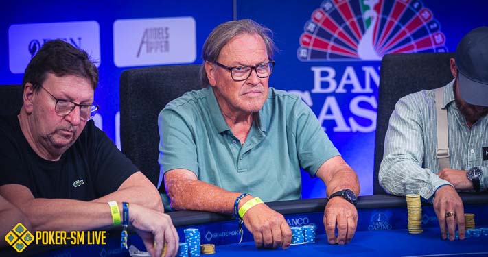 Lennart Andersson under Poker-SM Live 2024.