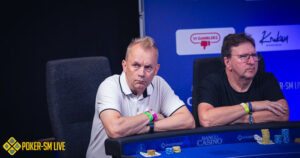 Lars Karlsson under Poker-SM Live 2024.