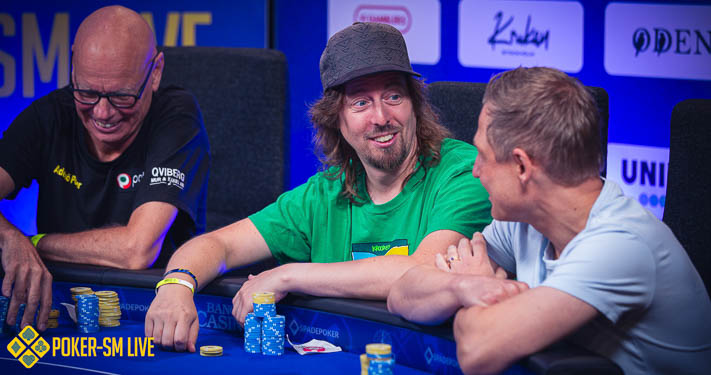 Nils Jarefjäll under Poker-SM Live 2024.