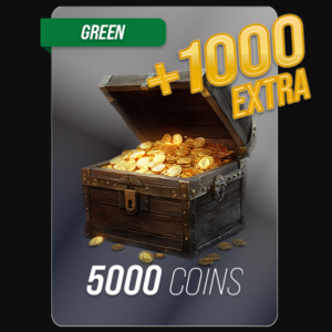 5000 Coins + 1000 EXTRA