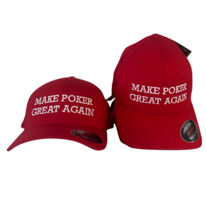 Cap red Lets make poker great again