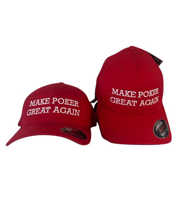 Cap red Lets make poker great again