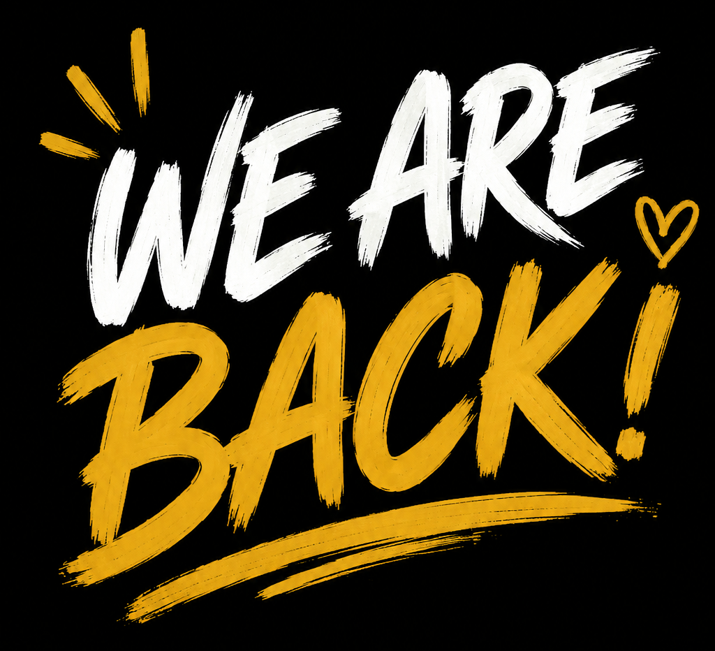 You are currently viewing WE ARE BACK!