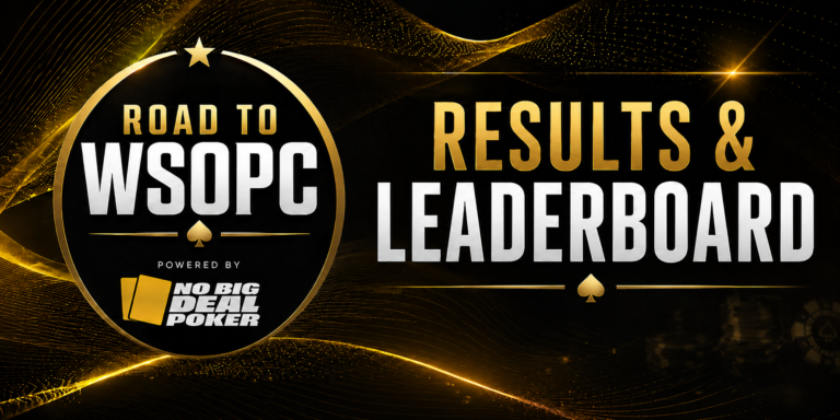 Road To WSOPC Results